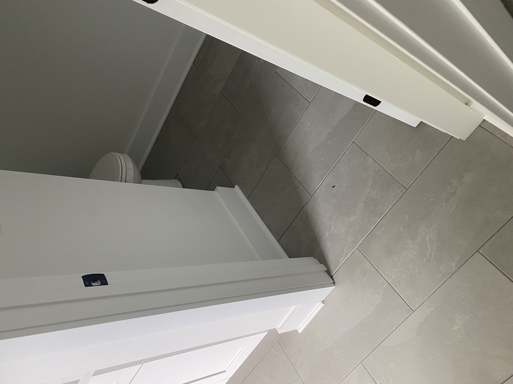 Bathroom · large-format floor